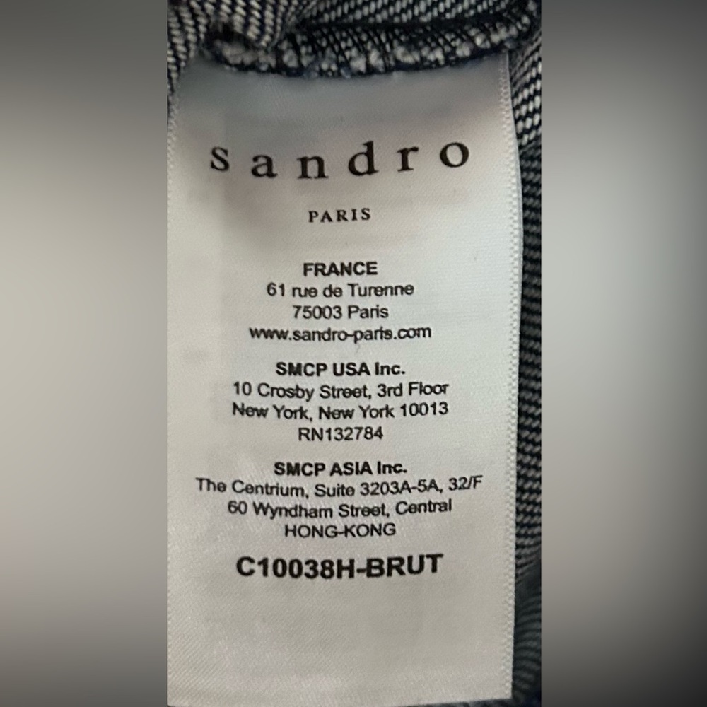 Sandro Paris Denim Jacket - Picture 7 of 8